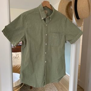 New Green JCREW shirt for men Sz S 🐲